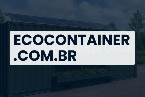 Domínio Premium à Venda: ecocontainer.com.br
